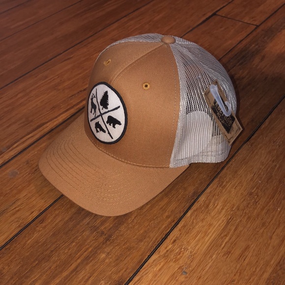 NWT! Outdoors Mesh Back Cap! “Tan” - Picture 5 of 5